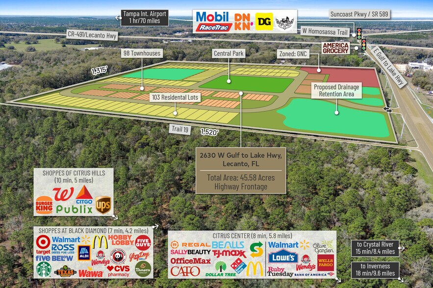 More Photos Of 2630 W Gulf To Lake Hwy, Lecanto Land For Sale