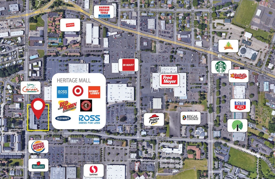 More Photos Of 1801-1823 14th Ave SE, Albany General Retail For Lease