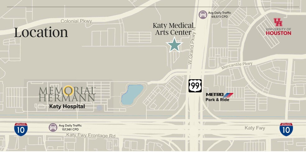 More Photos Of 1331 W Grand Pky N, Katy Medical For Lease
