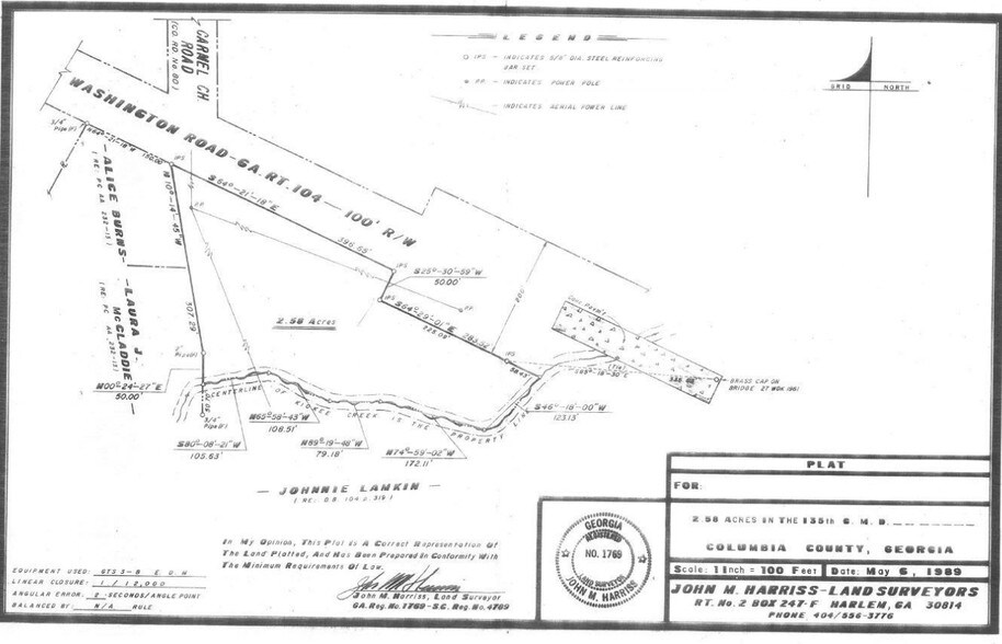 More Photos Of 5550 Washington Rd, Appling Land For Lease