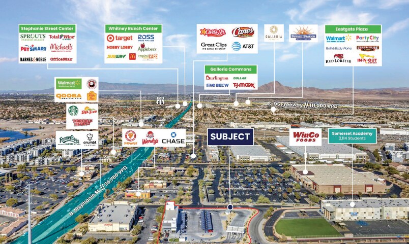 More Photos Of 46 Stephanie St, Henderson Specialty For Sale