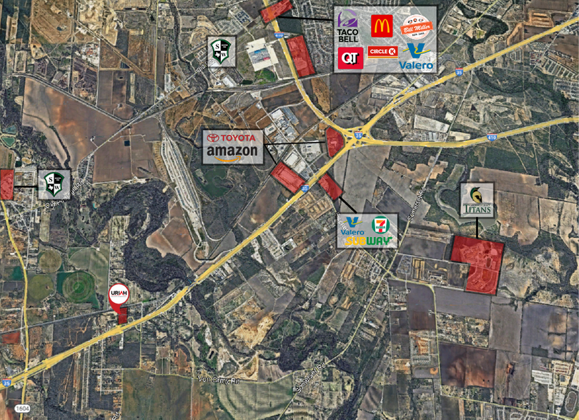 More Photos Of 13901 Interstate 35 S, Von Ormy Land For Sale