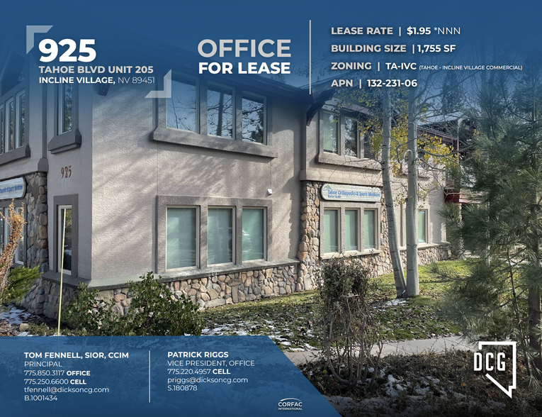 Primary Photo Of 925 Tahoe Blvd, Incline Village Office For Lease