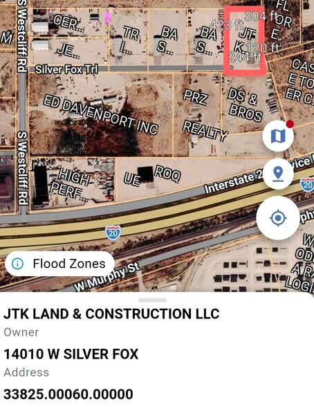 More Photos Of 14010 W Silver Fox Trl, Odessa Warehouse For Lease