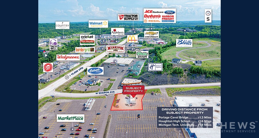 More Photos Of 1006 W Sharon Ave, Houghton General Retail For Sale