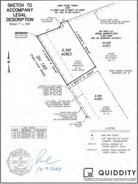 More Photos Of Intersection of I-35, 195, and 130, Georgetown Land For Sale