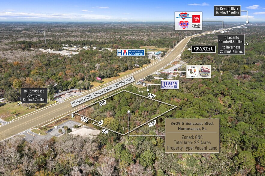 More Photos Of 3409 Suncoast blvd, Homosassa Land For Sale