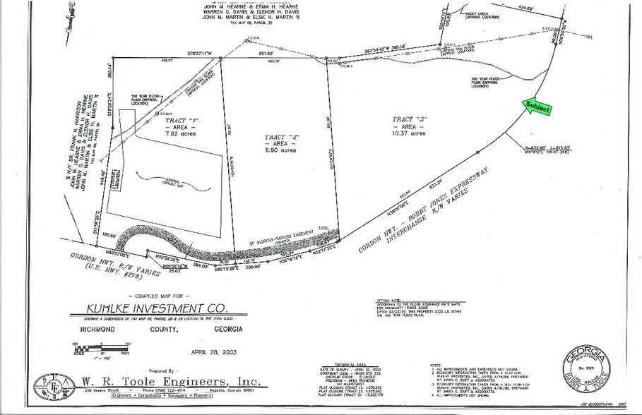 More Photos Of 2138 Gordon Hwy, Augusta Land For Sale