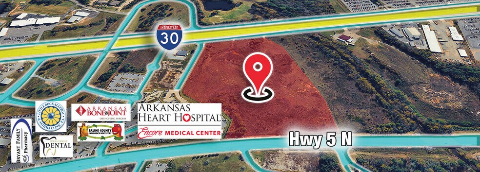 More Photos Of Cross Street Hwy 5 N & Waterfall Way, Bryant Unknown For Lease