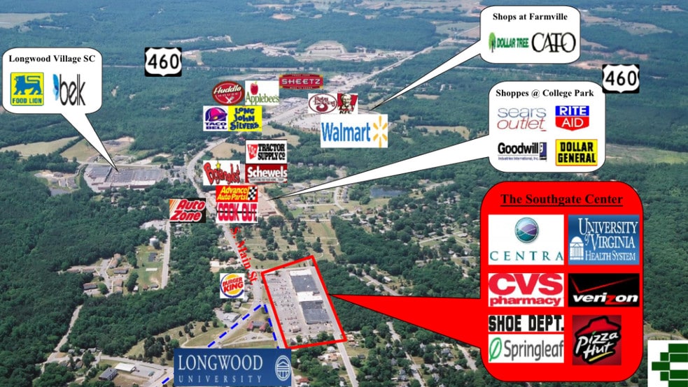More Photos Of 1099 S Main St, Farmville Unknown For Lease