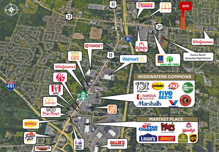 More Photos Of 6095 Route 31, Cicero Land For Lease