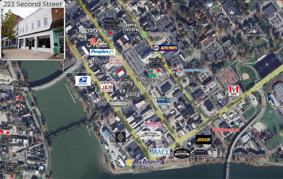 More Photos Of 223 2nd St, Marietta Storefront Retail Office For Lease