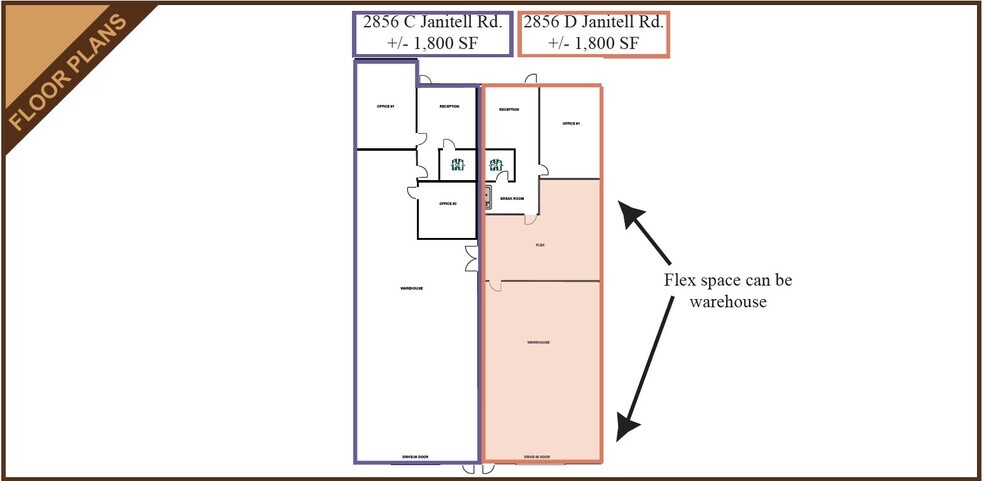 More Photos Of 2802-2856 Janitell Rd, Colorado Springs Warehouse For Lease