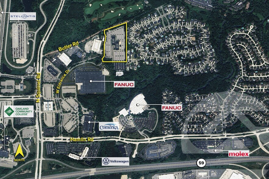 More Photos Of 1075 W Entrance Dr, Auburn Hills Office Residential For Lease