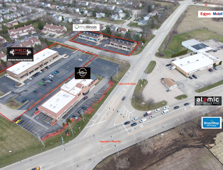 Primary Photo Of 2172-2182 Lake Cook Rd, Algonquin Storefront Retail Office For Lease