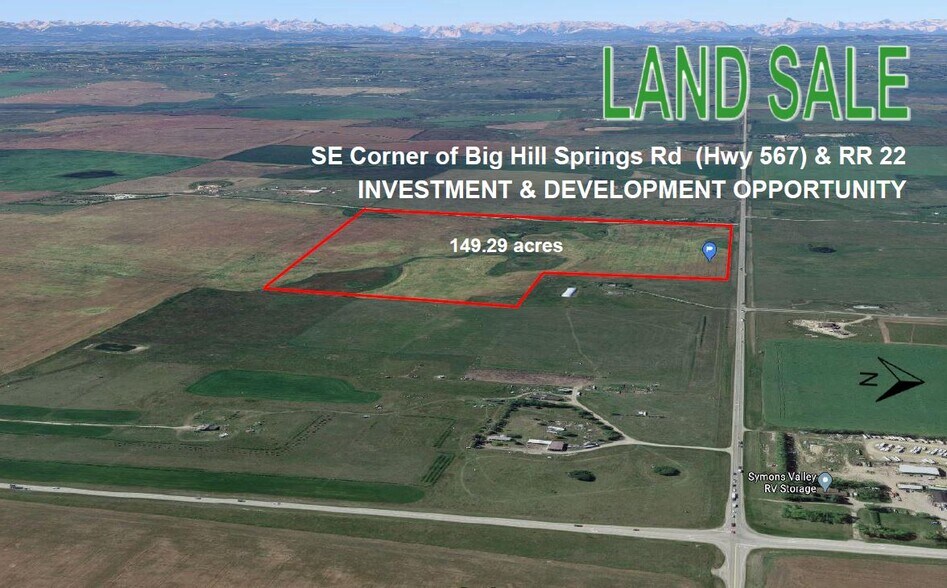 Primary Photo Of Big Hill Springs Rd, Rocky View No 44 Land For Sale