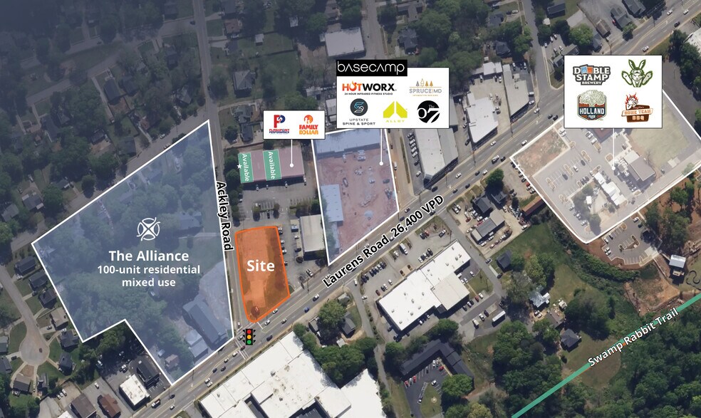 Primary Photo Of 1012 Laurens Rd, Greenville Land For Lease