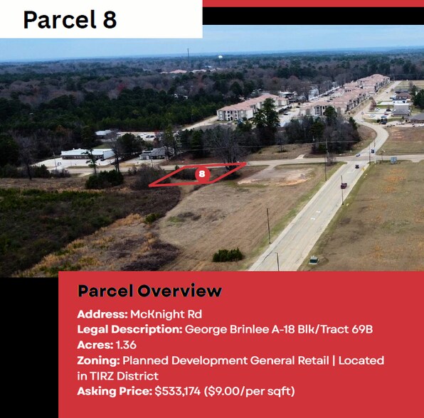More Photos Of Gibson Ln & McKnight Rd, Texarkana Land For Sale