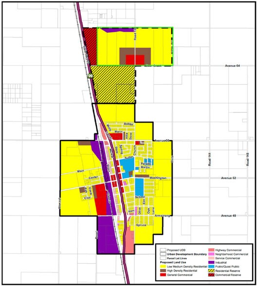 More Photos Of East of Highway 99 & North of Deer Creek Avenue, Earlimart Land For Sale
