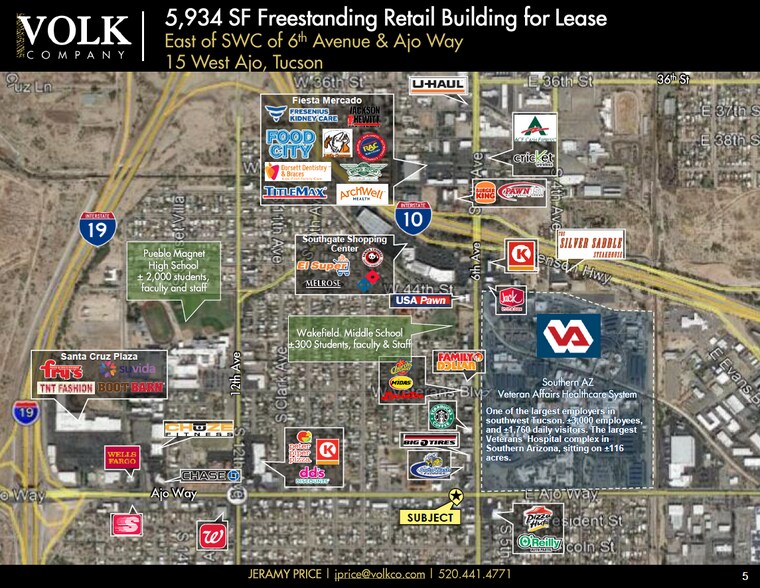 More Photos Of 15 W Ajo Way, Tucson Freestanding For Lease