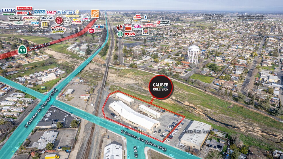 More Photos Of 105 E Central Ave, Madera Warehouse For Sale