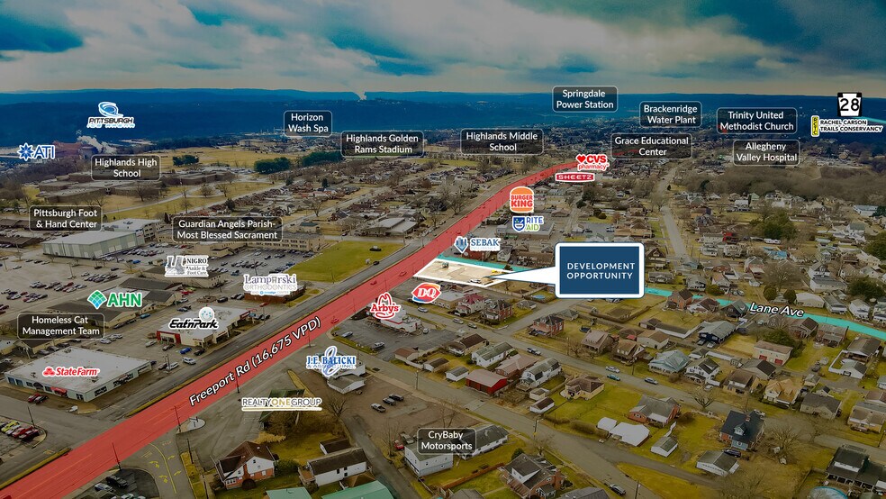 More Photos Of 1611 Freeport Rd, Natrona Heights Land For Sale