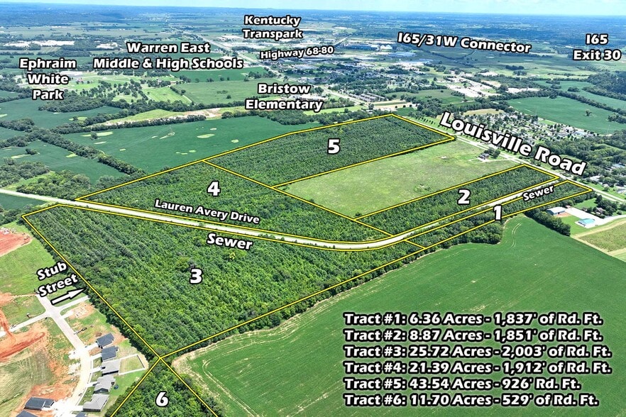Primary Photo Of 5615 Louisville rd, Bowling Green Land For Sale
