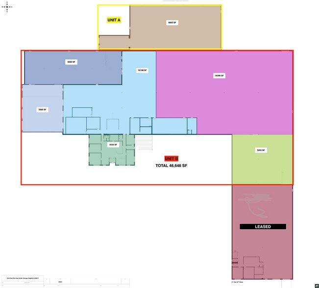 More Photos Of 3333 East End Ave, South Chicago Heights Distribution For Lease