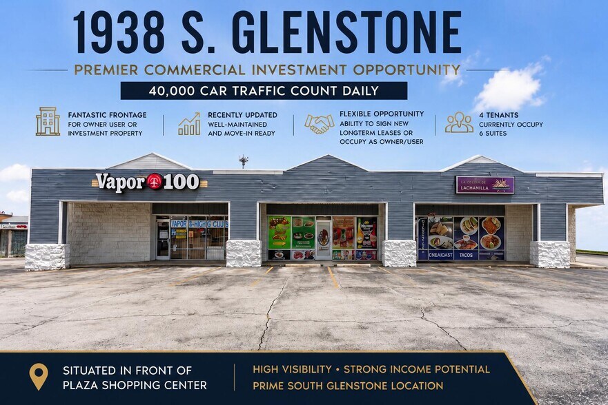 Primary Photo Of 1938 S Glenstone Ave, Springfield General Retail For Sale