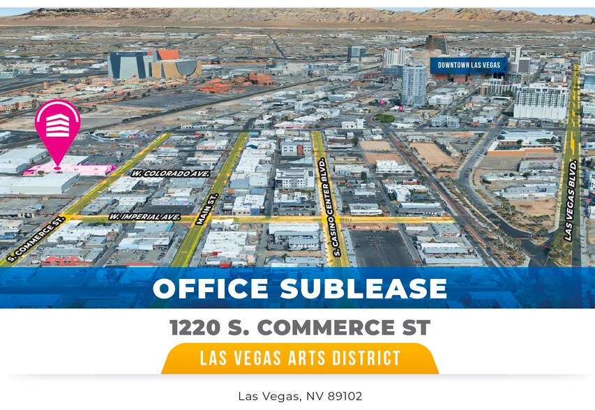 Primary Photo Of 1220 S Commerce St, Las Vegas Warehouse For Lease
