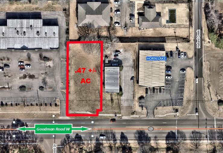 Primary Photo Of Lot 20 Goodman Road West, Horn Lake Land For Sale