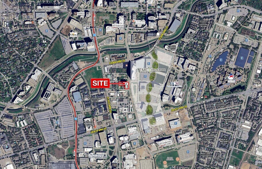 More Photos Of 7118 Bertner Ave, Houston Hotel For Lease