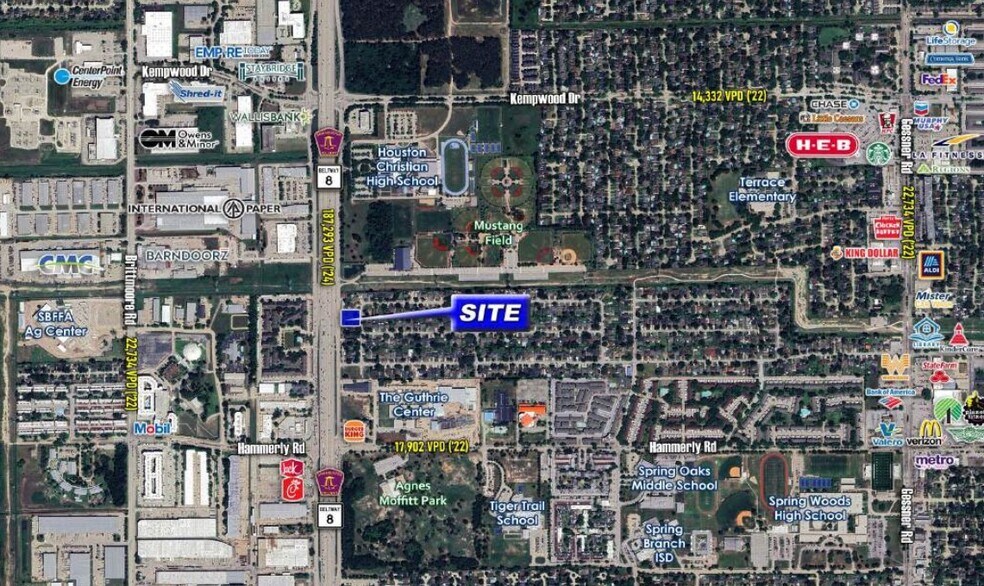 More Photos Of 2626 W Sam Houston Pky N, Houston Land For Sale