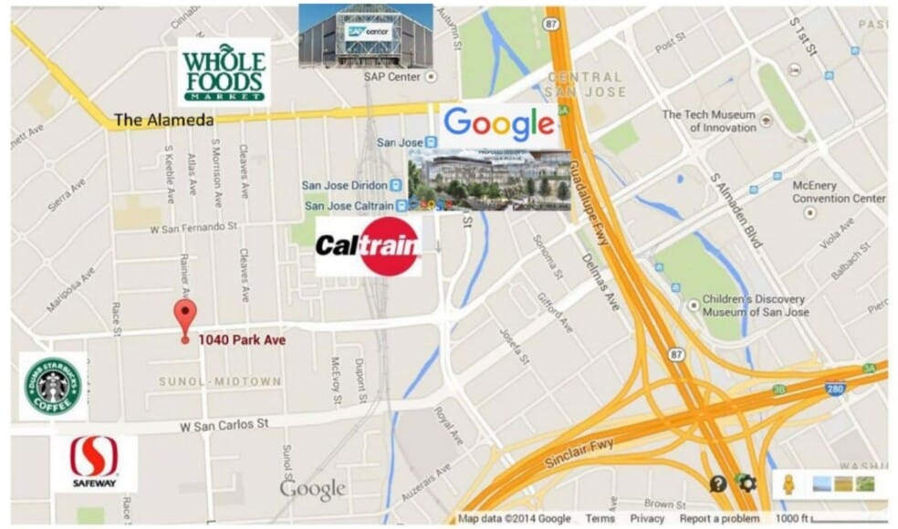 More Photos Of 1040 Park Ave, San Jose Storefront Retail Office For Lease