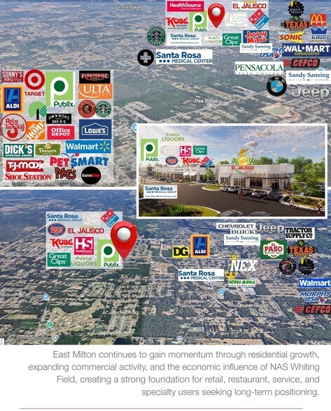 More Photos Of 5830 Dogwood Dr, Milton General Retail For Lease