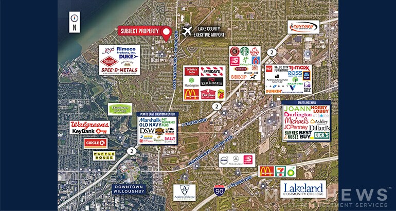 More Photos Of 38296 Western Pky, Willoughby Warehouse For Sale