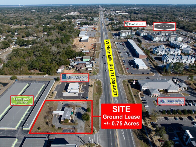 More Photos Of 1554 W Nine Mile Rd, Pensacola Land For Lease