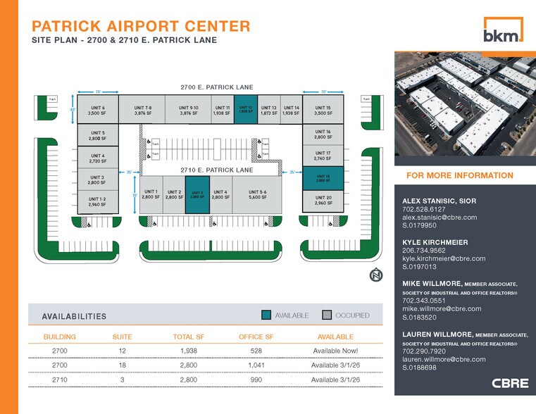 More Photos Of 2700 E Patrick Ln, Las Vegas Unknown For Lease