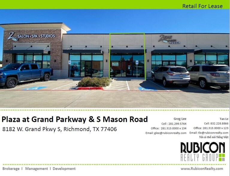 Primary Photo Of 8182 W Grand Pkwy S, Richmond Storefront Retail Office For Lease