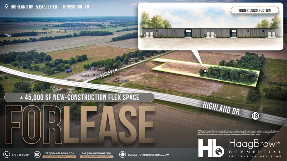Primary Photo Of 6904 E Highland Dr, Jonesboro Land For Lease