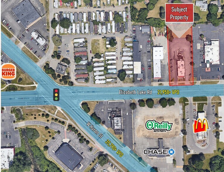 More Photos Of 3170 Elizabeth Lake Rd, Waterford Fast Food For Lease