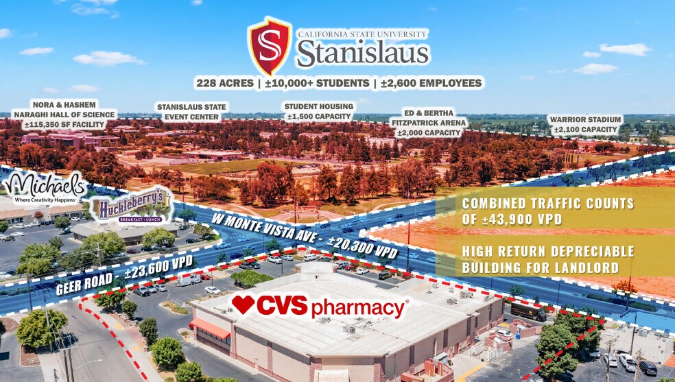 More Photos Of 3100-3102 Geer Rd, Turlock Drugstore For Lease