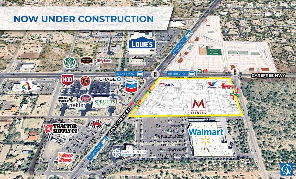 Primary Photo Of SE Carefree Hwy & Cave Creek Rd, Cave Creek Land For Lease