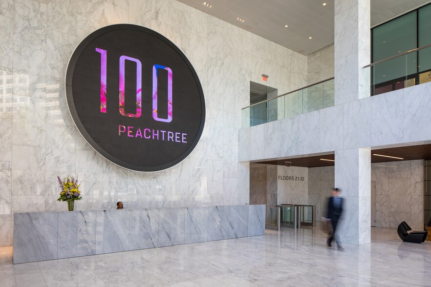 More Photos Of 100 Peachtree St NW, Atlanta Office For Lease
