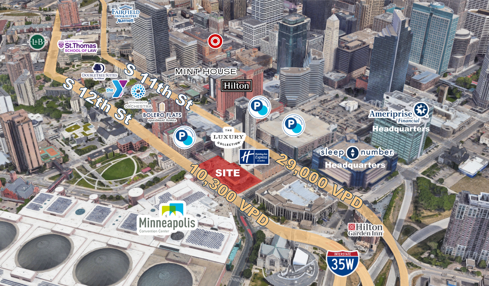 Primary Photo Of 228 S 12th St, Minneapolis Land For Sale