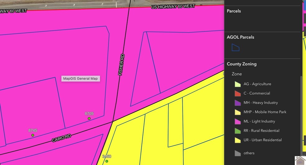 More Photos Of 8635 Cairo Rd, West Paducah Land For Sale