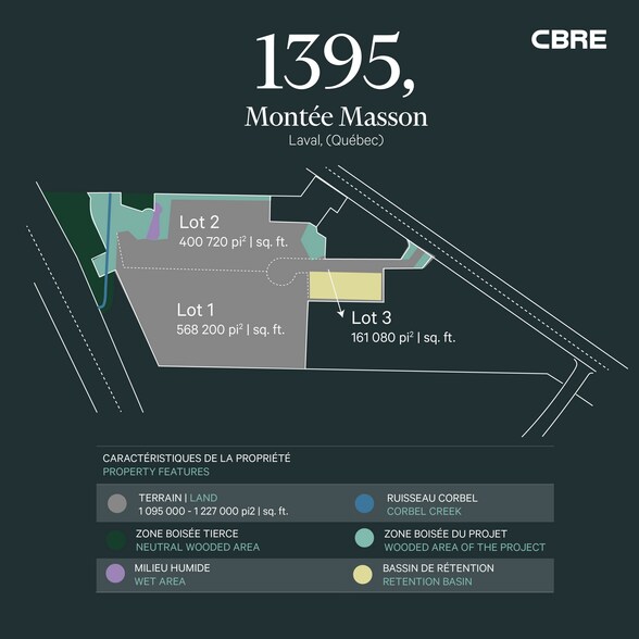 More Photos Of 1395 Mnt Masson, Laval Land For Sale