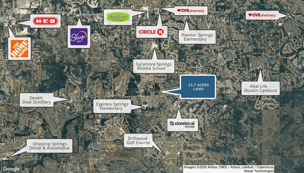 More Photos Of 10750 Darden Hill rd, Austin Land For Sale