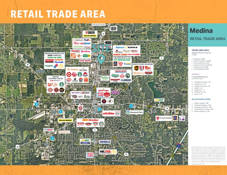 More Photos Of 1053 Pearl Rd, Medina Land For Lease