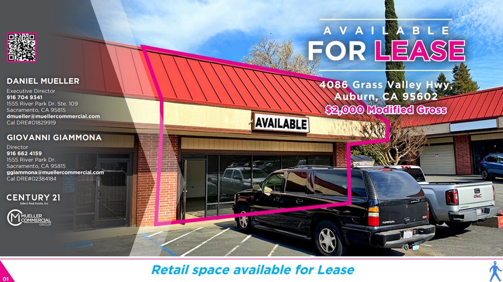 Primary Photo Of 4076-4086 Grass Valley Hwy, Auburn Storefront Retail Office For Lease